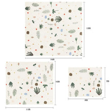 Load image into Gallery viewer, Visual Touch Palm Reusable Beeswax Cloth Wrap Food Fresh Bag Lid Cover Stretch Lid Jungle Party Bees wax wrap