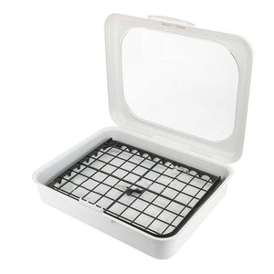 8PCS Clever Tray Creative Food Preservation Tray Plastic Food Storage Container Set Food Fresh Storage Microwave Cover