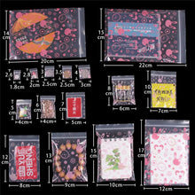 Load image into Gallery viewer, Mini storage bags 100 pcs/set 0.2 mm Thickness Jewelry Ziplock Zip Zipped Lock Reclosable Plastic Poly Clear Bags